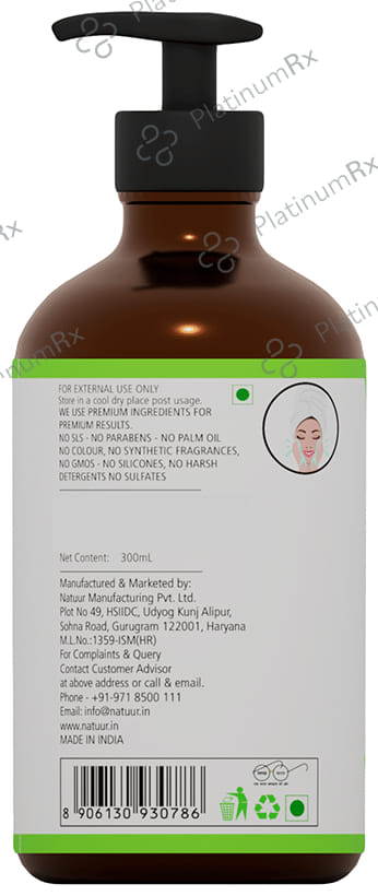 Natuur Aloevera, Sandalwood & Rosemary Face Wash