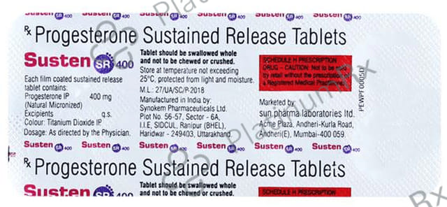 Susten 400mg Tablet SR 10s
