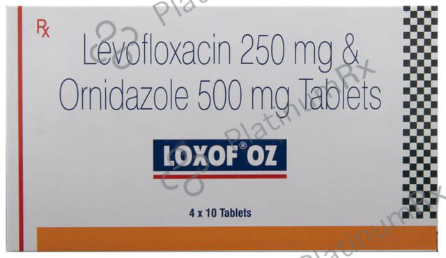 Loxof OZ 250/500mg Tablet 10s