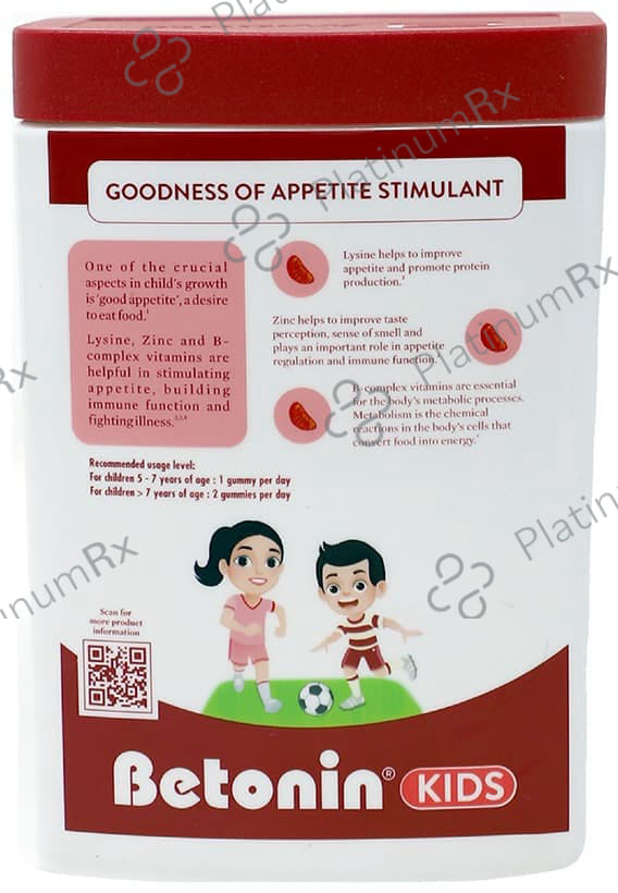 Betonin Kids Mixed Fruit Gummies 30s