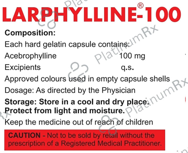 Larphylline 100 Capsule