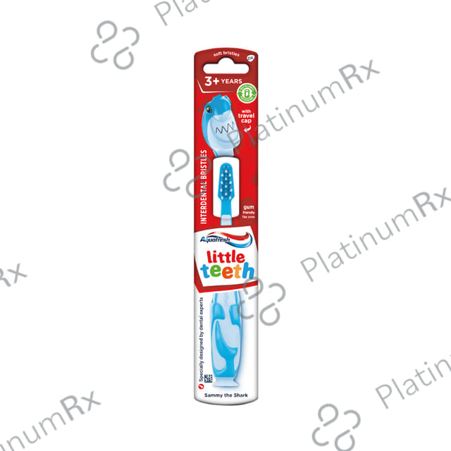 Aquafresh 3+Years Little Teeth Toothbrush Shark