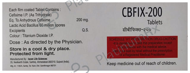Cbfix 200 Tablet