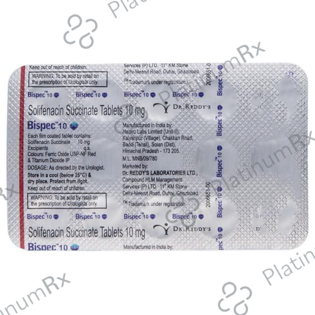 Bispec 10mg Tablet 15s