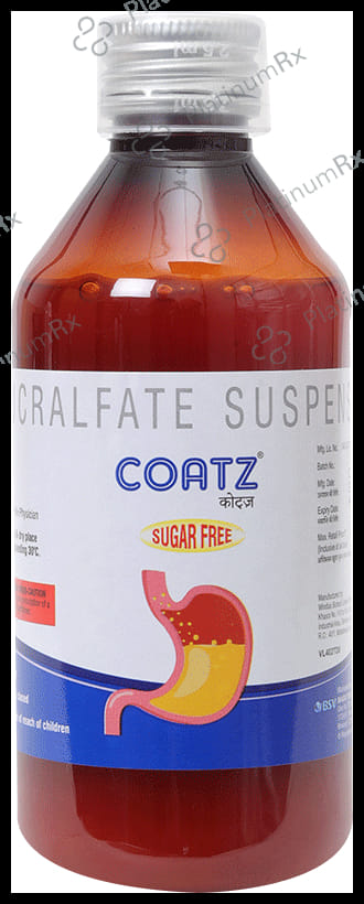 Coatz 500mg Sugar Free Suspension 200ml