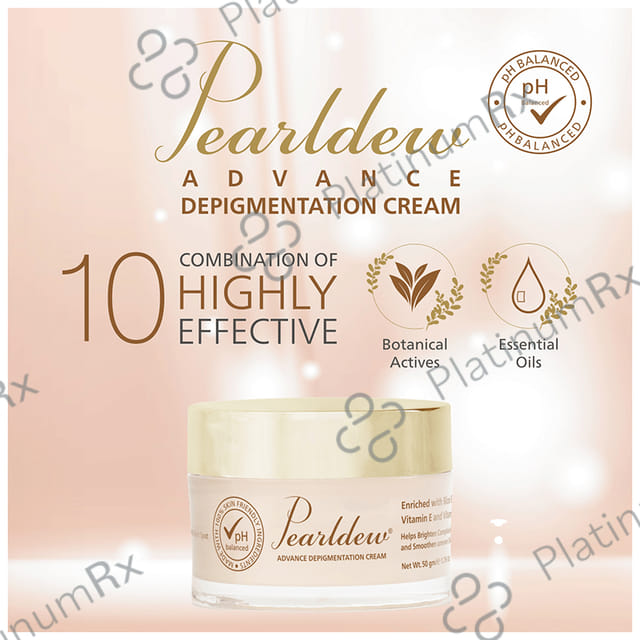 Pearldew Advance Depigmentation Cream (50gm Each) 4 jar