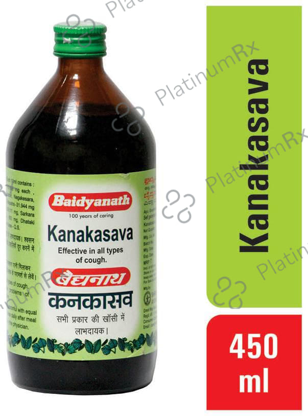 Baidyanath Kanakasava Liquid 450ml