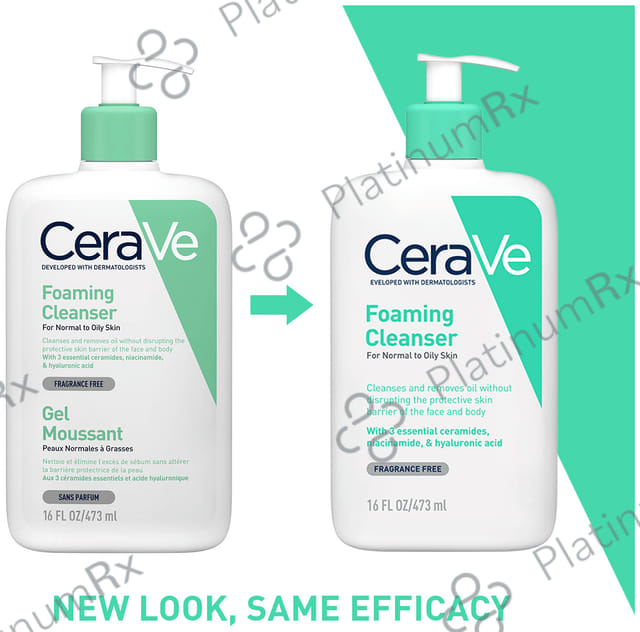 CeraVe Foaming Cleanser for Normal & Oily Skin 473 ml
