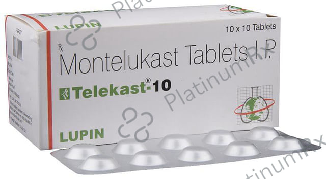 Telekast 10mg Tablet 10s