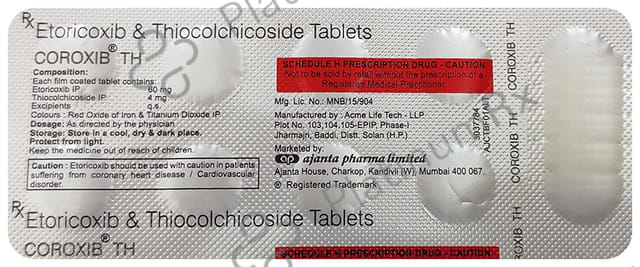 Coroxib TH 60mg/4mg Tablet