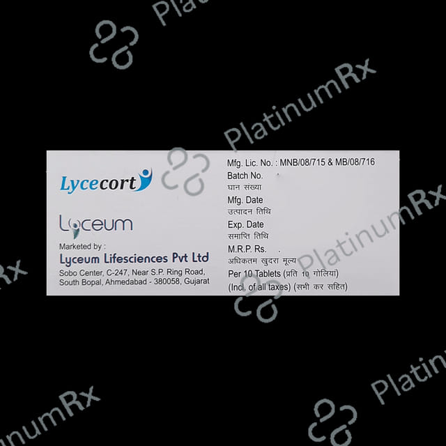 Lycecort Tablet