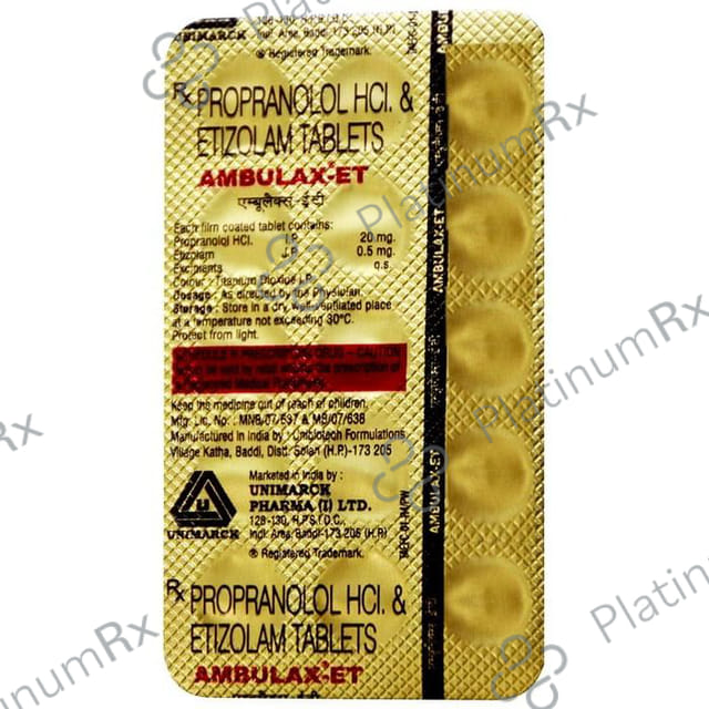 Ambulax-ET Tablet 15 Tablet
