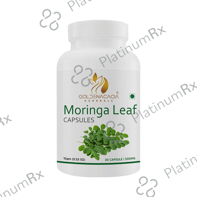 Goldenacacia Herrbals Moringa Leaf 500mg Capsule 30 capsules