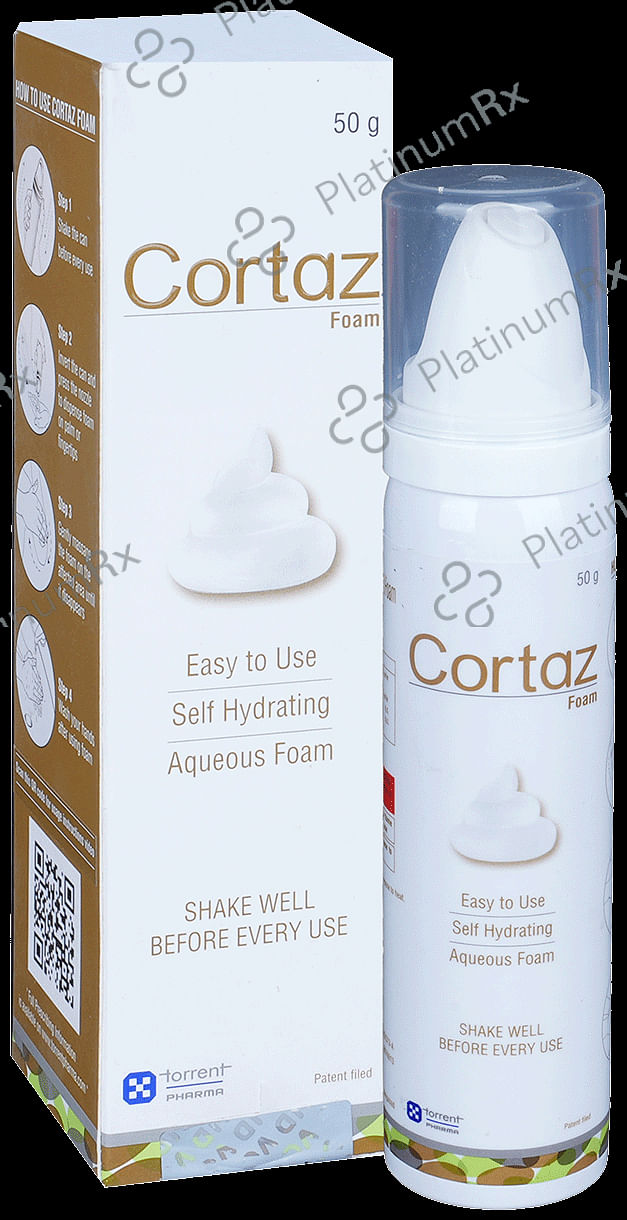 Cortaz 0.05% Foam 50gm