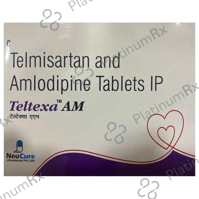 Teltexa AM 40mg/5mg Tablet 10 Tablet