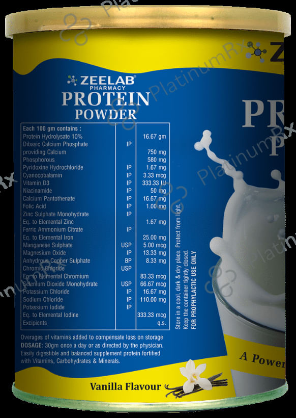 Zeelab Protein Powder Delicious Vanilla