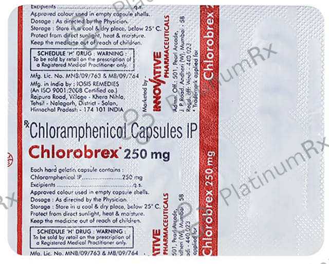 Chlorobrex 250mg Capsule 10s