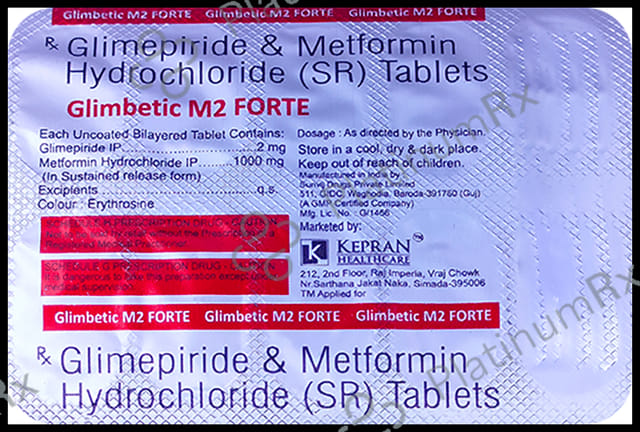 Glimbetic M2 Forte Tablet
