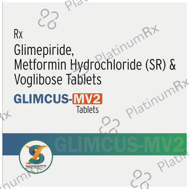 Glimcus-MV 2 Tablet SR