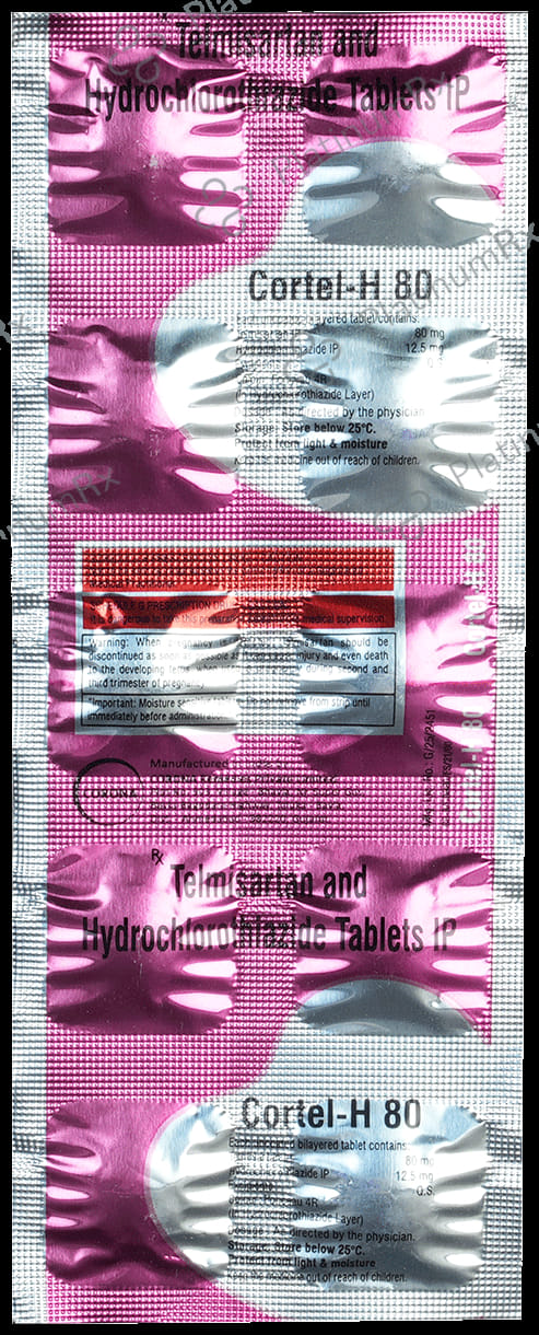 Cortel H 12.5/80 Tablet 10s