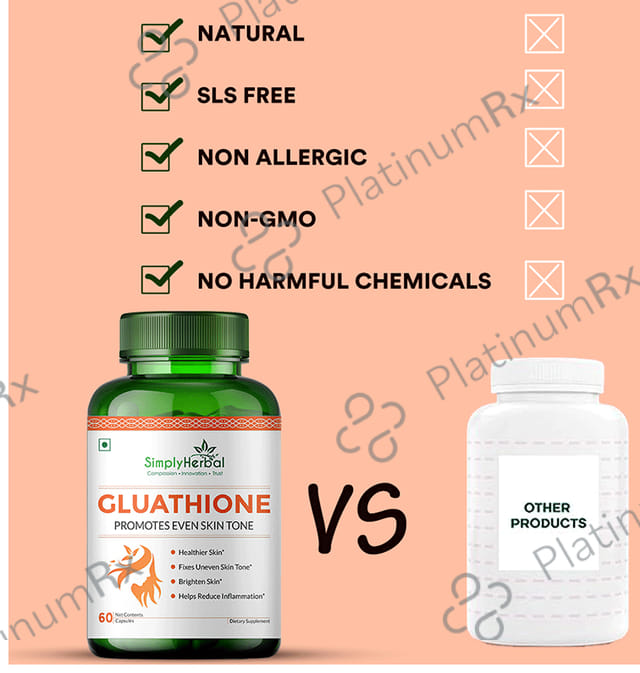 Simply Herbal Glutathione Capsule 60s