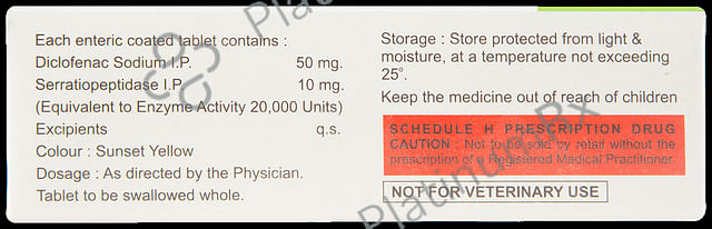 Lyser D 50/10mg Tablet 15s