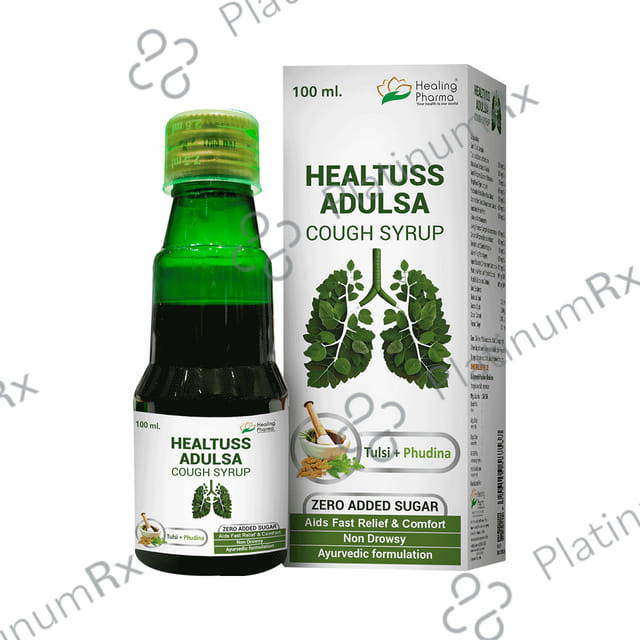 Healing Herbs Healtuss Adulsa Cough Syrup 100ml