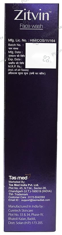 Zitvin Deep Pure Face Wash