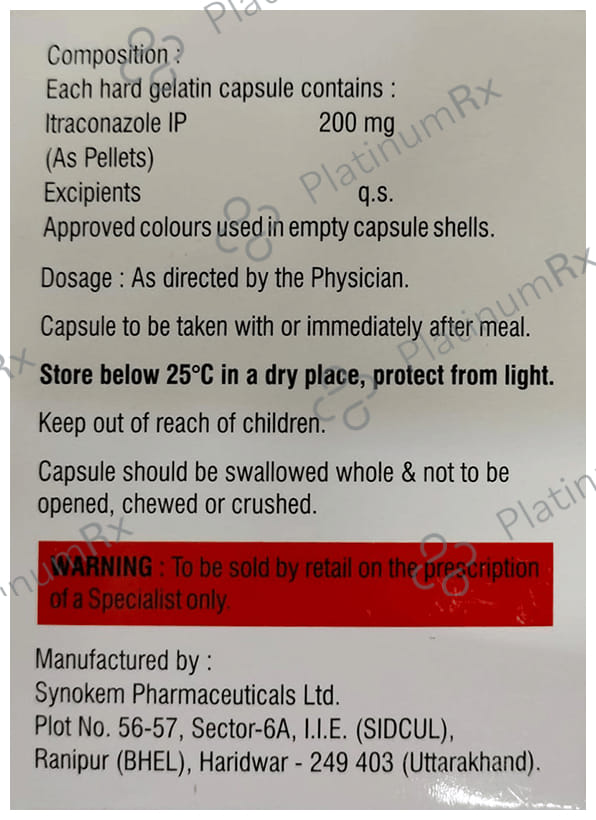 Itrotus 200mg Capsule 10s