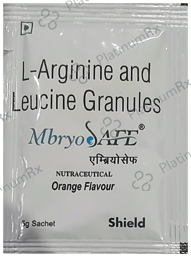 Mbryosafe 3000/400mg Sachet Orange 5gm