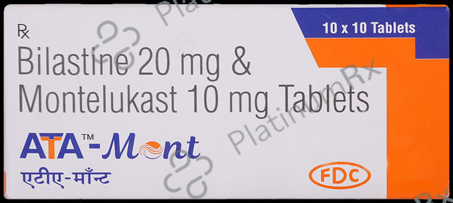 Ata Mont 20/10mg Tablet 10s