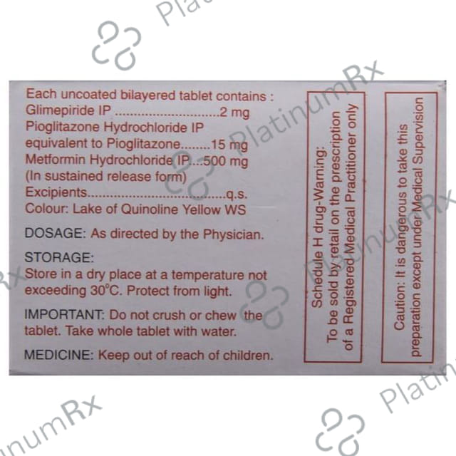 Ziglim Plus 2/500/15mg Tablet SR 10s