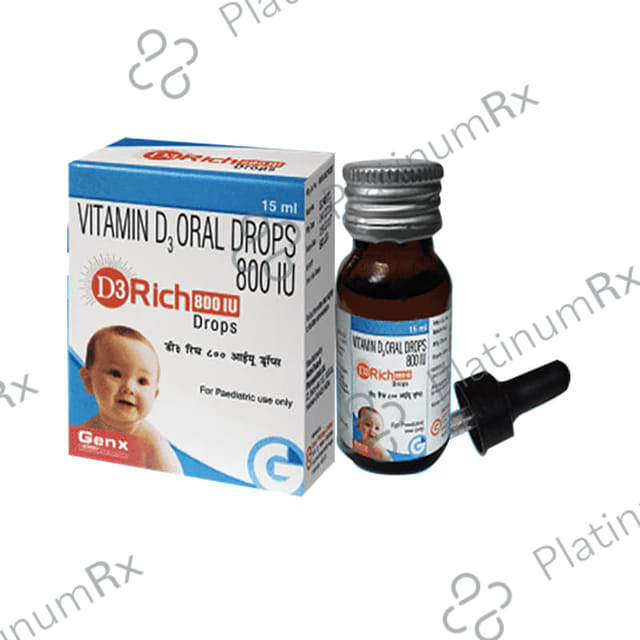 D3 Rich 800IU Oral Drops