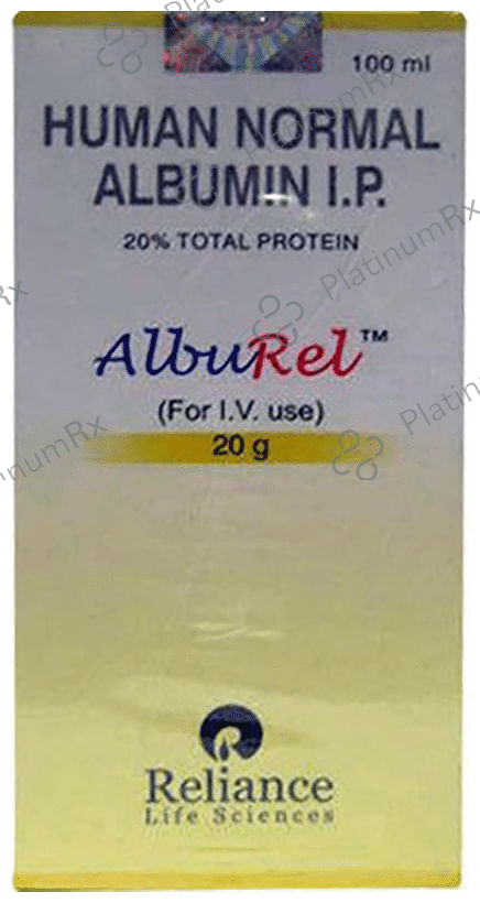 Alburel 20gm Solution for Infusion 100ml