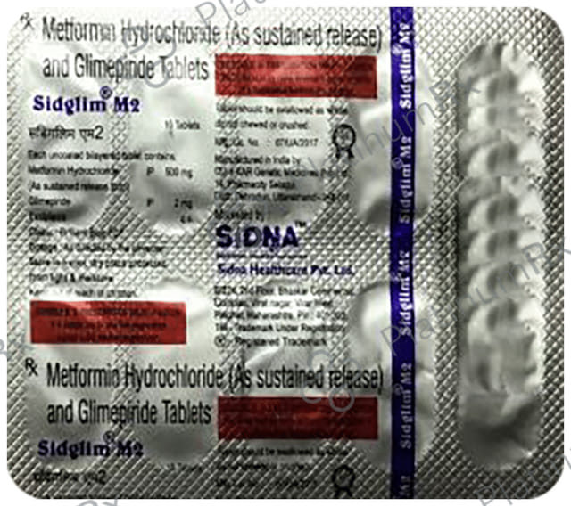 Sidglim M 2 Tablet SR