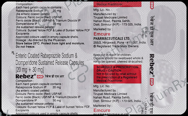 Rebez DSR 30/20mg Capsule SR 10s