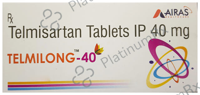 Telmilong 40 Tablet