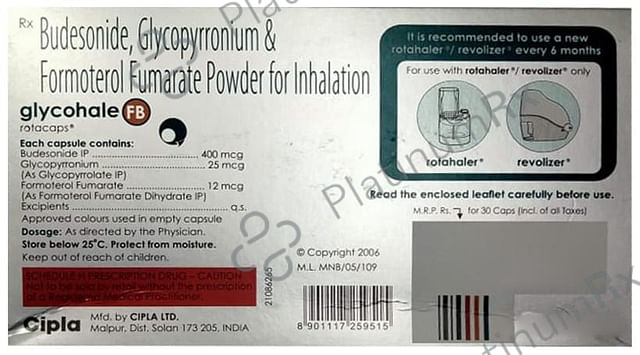 Glycohale FB Rotacap 10s