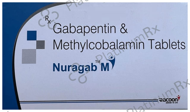 Nuragab M 300mg/500mcg Tablet 10s