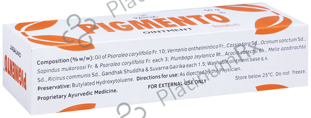 Charak Pigmento Ointment 50gm