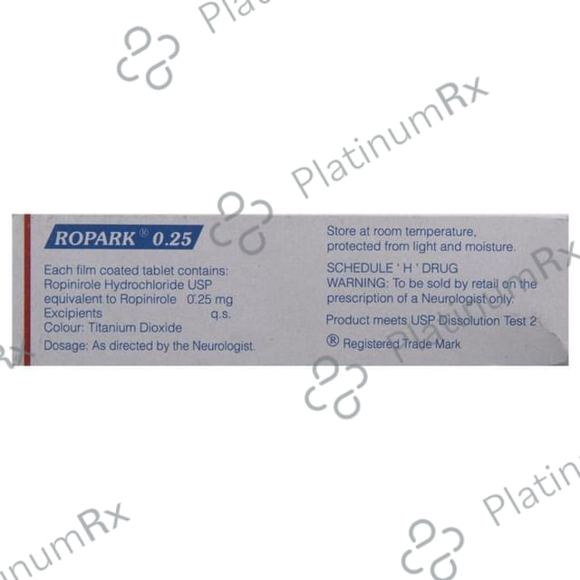 Ropark 0.25mg Tablet 10s