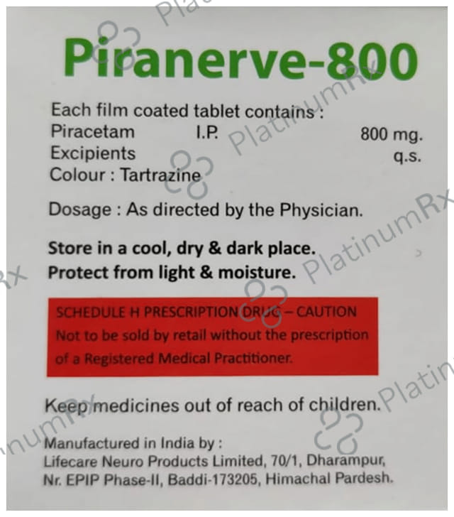 Piranerve 800 Tablet