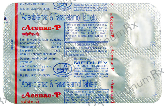 Acenac-P Tablet 10 Tablet