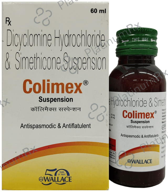 Colimex 10/40mg Suspension 60ml