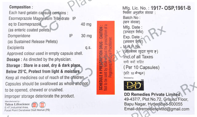 Dee Esomend-D Capsule SR