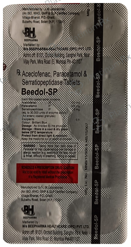 Beedol-SP Tablet