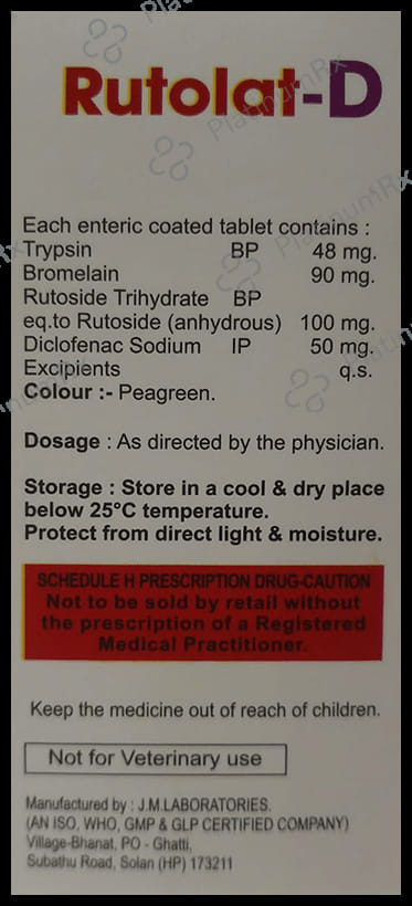 Rutolat-D Tablet