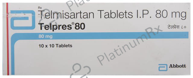 Telpres 80mg Tablet 10s