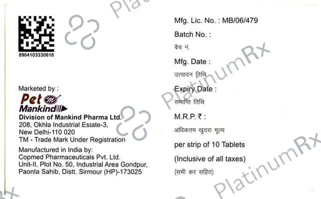 Cefastar-CV 200 Tablet