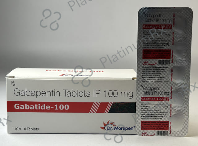Gabatide 100mg Tablet 10s